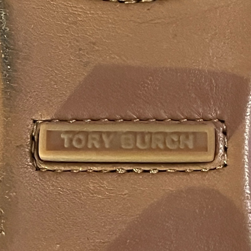 TORY BURCH brand MINI TRAVEL BALLET 🩰 SLIPPERS. Size 7. Very gently worn. - Picture 6 of 7